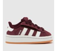 adidas Burgundy Campus 00s Boys Toddler Trainers UK 5 (EU 21)