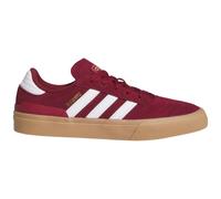 Adidas Busenitz Vulc II Suede Skate Shoes | Collegiate Burgundy, Cloud White & Gold Metallic, UK 10