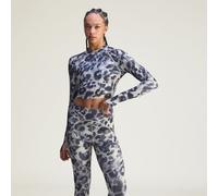 adidas by Stella McCartney Training Longsleeve Crop Printed Top