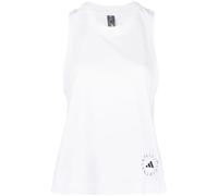 adidas by Stella McCartney True Pace Running logo-print tank top - White 2XS-XS-S-M-L-XL