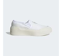 ADIDAS by Stella McCartney Unisex Court Slip-On Shoes - White Textile - Size UK 8.5