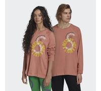 ADIDAS by Stella McCartney Unisex Long Sleeve Tee (Gender Neutral) - Red Cotton - Size Small