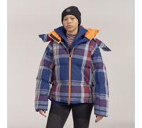 ADIDAS by Stella McCartney Womens Mid Length Padded Winter Jacket - Blue Recycled Material - Size Small