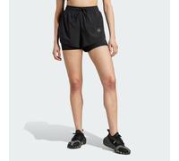 ADIDAS by Stella McCartney Womens TruePurpose 2-in-1 Training Shorts - Black Recycled Material - Size X-Small