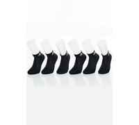 Adidas - C Spw Ank Pack Of 6 Black/White - Socks - black - S - 58% Cotton, 39% Polyester, 2% Elastane, 1% Polyamide