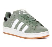 Adidas Campus 00S J 3-Stripes 60s Retro Suede Unisex Trainers In Green UK 3 - 7