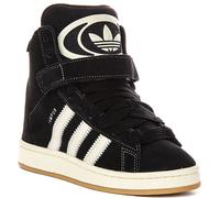 Adidas Campus Bold Hi Wedge Lace Up Womens Trainer In Black White UK 4 - 8
