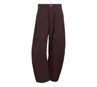 adidas Canvas Cargo Work Pants 'Aurora Coffee' KG6442 32
