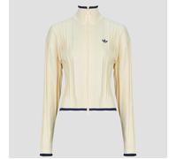 adidas Cardigans CABLE KNIT FIREBIRD TRACK TOP in Beige EU L