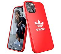 adidas Case Designed for iPhone 12 / iPhone 12 Pro 6.1, Drop Tested Cases, Shockproof Raised Edges, Original Snap Case Protective Case, Scarlet Red