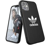 adidas Case Designed for iPhone 12 Mini 5.4 Case, Drop Tested Cases, Shockproof Raised Edges, Original Protective Case, Black/White