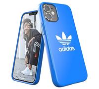 adidas Case Designed for iPhone 12 Mini 5.4, Drop Tested Cases, Shockproof Raised Edges, Original Snap Case Protective Case, Blue