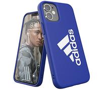 adidas Case Designed for iPhone 12 Mini 5.4, Sports Iconic, Drop Tested Cases, Shockproof Raised Edges, Sports Protective Case, Blue