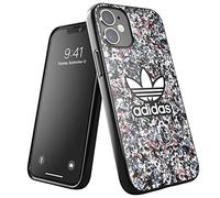 adidas Case Designed for iPhone 12 Mini Case, 5.4 Inches, Drop Tested Cases, Shockproof Raised Edges, Original Belista Flowers Snap Case Protective Case, Bartart/Cloudy Roses/Cloudy Blue
