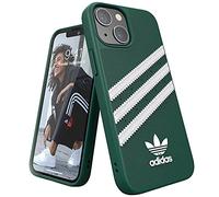 adidas Case Designed for iPhone 13 Mini 5.4, Drop Tested Cases, Shockproof Raised Edges, Original Protective Case, Collegiate Green