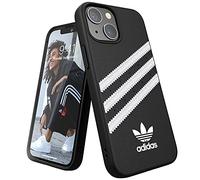 adidas Case Designed for iPhone 13 Mini 5.4, Drop Tested Cases, Shockproof Raised Edges, Original Protective Case, Black and White