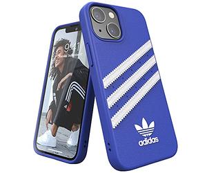 adidas Case Designed for iPhone 13 Mini 5.4, Drop Tested Cases, Shockproof Raised Edges, Original Protective Case, Royal Blue