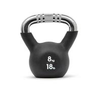 Adidas Cast Iron Kettlebell Gym Training Neoprene Coated Knurled Handle 4-16kg