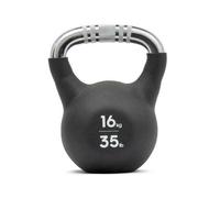16kg Cast Iron Kettlebell Adidas Black One Size