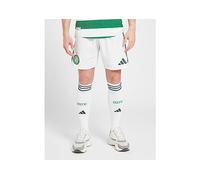 adidas Celtic 2025/26 Home Shorts - White - Mens S
