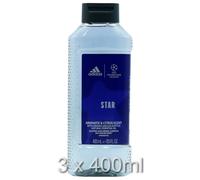 Adidas UEFA Champions League Star Shower Gel Aromatic & Citrus Scent 400ml