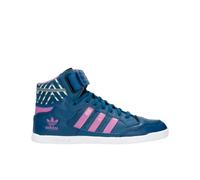 adidas Childrens Unisex Centenia Hi Kids Blue Trainers Leather - Size UK 6
