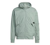 adidas City Escape Windbreaker Jacket 'Silver Green' IC6732 L