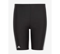 adidas Classic 3 Stripes Swimsuit Black White Boys - 116
