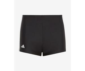 adidas Classic 3S Swim Shorts Black White Boys - 164
