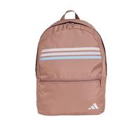 adidas Classic Back-to-School Stripes Backpack, Recycled Polyester, Pink