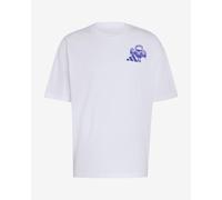 adidas Climacool Fun Training short sleeve T-shirt white blue violet - XS