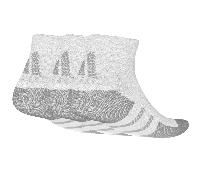 ADIDAS CLIMACOOL® GOLF ANKLE SOCKS - 3 PACK - WHITE