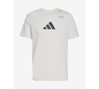 adidas CLIMACOOL Graphic Short Sleeve T-Shirt White - XL