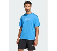 adidas Climacool Power Training Graphic T-Shirt , Blue, Size Xs, Men Blue
