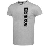 Adidas CLTS21V-B-107 Community Vertical T-Shirt Boxing T-Shirt T-Shirt Medium Grey HeatherBlack L