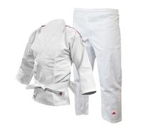adidas | Club Judo Gi for Kids, Boys & Girls | Durable Polycotton Judo Uniform with White Belt Included, 250g/ 9oz