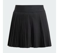 adidas Club Pleated Girls Tennis Skirt Youth Kids Black CLIMACOOL