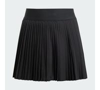 adidas Club Pleated Girls Tennis Skirt Youth Kids Black CLIMACOOL
