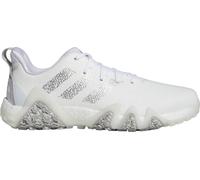 adidas CodeChaos Spikeless Mens Golf Shoes White Sneakers 3 Stripes