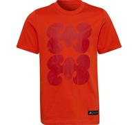 Adidas Collab Short Sleeve T-shirt Red 9-10 Years Kids