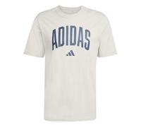 adidas Collegiate Lineage Graphic T-Shirt, Cotton, Beige