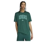 adidas Collegiate Lineage Graphic T-Shirt, Cotton, Green