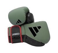 adidas Combat 50 Boxing Gloves - Made of Durable PU Leather, Pre-Moulded Foam Construction for Shock Absorption, Boxing Glove for Training, and Sparring