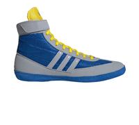adidas Combat Speed.4 Wrestling Boots | UK 8 in Halo Silver/Bright Royal/Yellow