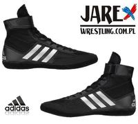 adidas Combat Speed 5 Wrestling Shoes Boots Black Boxing MMA BA8007