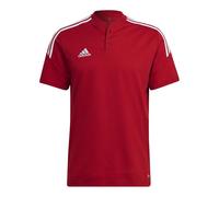 adidas Condivo 22 Mens Football Polo Short Red Sports Teamwear Top