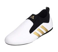 adidas Contestant Pro Ultralight Martial Arts Kung Fu Taekwondo Indoor Mat Training Shoes - White Gold - Size 7 (250cm)