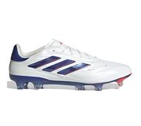 adidas Copa Pure 2 Elite Firm Ground Unisex Shoes, Footwear White/Lucid Blue/Solar Red, 13