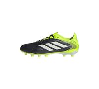 adidas COPA Pure III League Firm Multi Ground Football Boots Kids, Core Black/Cloud White/Lucid Lemon, 3 UK Child