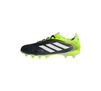 adidas COPA Pure III League Firm Multi Ground Football Boots Kids, Core Black/Cloud White/Lucid Lemon, 4.5 UK Child